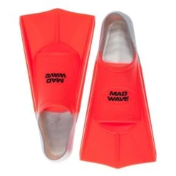 Mad Wave Short Blade Training Fins - Orange -Swimming Gear Shop 10022905 3