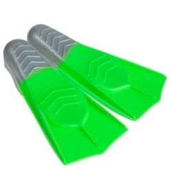 Mad Wave Short Blade Training Fins - Green -Swimming Gear Shop 10022906 2