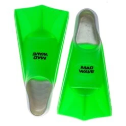 Mad Wave Short Blade Training Fins - Green