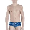 Akron Save The Whale 14cm Trainer Swim Trunk - Blue -Swimming Gear Shop 1272 fr 1