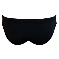 Akron Mens Addison Evo Bicolour Brief- Orange / Black -Swimming Gear Shop 444 02150 04