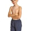 Zoggs Boys Penrith 15 Inch Length Shorts - Navy Blue -Swimming Gear Shop 463464 nv 1