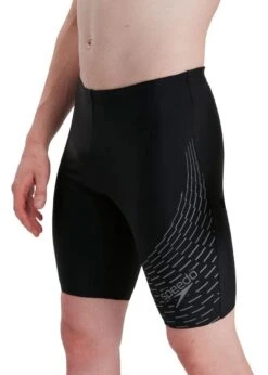 Speedo Medley Logo Jammer - Black/ Ardesia -Swimming Gear Shop 8 11355g692 fr 1