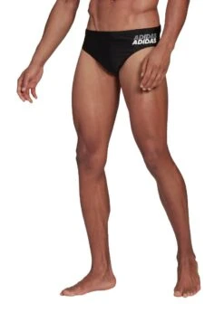 Adidas FIT Lineage Briefs - Black -Swimming Gear Shop adidas briefs