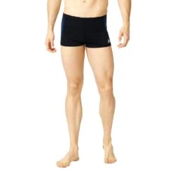 Adidas Men's AdiClub Trunks - Black / Blue