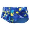 Adidas Men's Xtreme Swimming Trunks - Shock Blue / Yellow -Swimming Gear Shop aj8682 2