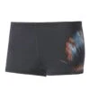 Adidas Men's Infinitex+ Swim Boxer - Black / Energy Blue
