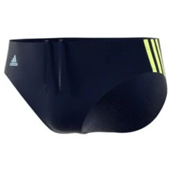 Adidas 3-Stripes Briefs - Black/Yellow
