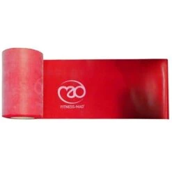 Fitness-Mad Fitness Mad Light Resistance Band Roll Red 15m