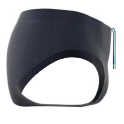 Adidas Mens Badge Swim Trunk - Black / Blue -Swimming Gear Shop fj4698 7