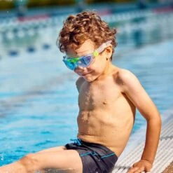 AQUA SPHERE Aquasphere Vista Junior Blue Tinted Lens Goggles - Transparent -Swimming Gear Shop ms5080031lb 6