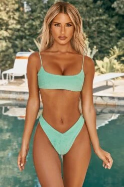 V Waist Bikini Bottoms In Aqua -Swimming Gear Shop ns0007 3 chea aqua strappy square neck bikini set 1 1 1