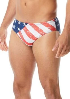TYR American Dream Racer Brief - Red/White/Blue