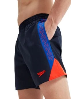 Speedo Hyper Boom Splice 16" Watershort - True Navy/Volcanic Orange/True Colbalt -Swimming Gear Shop tumbnail 047237a3 2d41 4655 bc88 9744f64a97bb