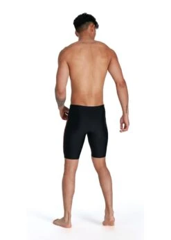 Speedo Medley Logo Jammer - Black/ Papaya Punch