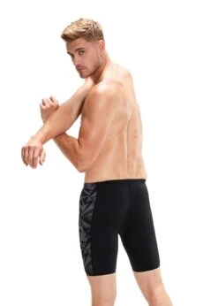 Speedo HyperBoom Panel Jammer - Black/ Oxid Grey/ USA Charcoal -Swimming Gear Shop tumbnail 1f9a4116 89ee 4653 8730 841baf2a8623