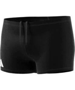 Adidas Mens Solid Boxers - Black/White