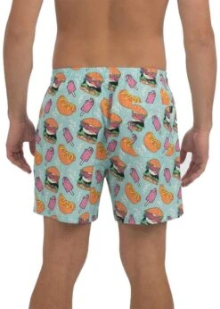 Uglies Burger Time Shorty Board Shorts