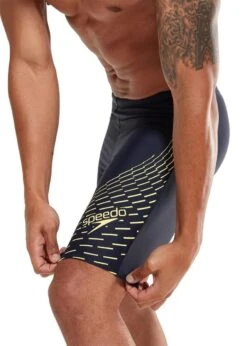 Speedo Medley Logo Jammer - Navy/Green -Swimming Gear Shop tumbnail 4cffdc4f 7238 4e91 932d f09d865ae22b