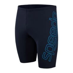 Speedo Boom Logo Placement Jammer - True Navy/ Bondi Blue -Swimming Gear Shop tumbnail 58652416 7d94 4bb9 82e7 7219e031ac36