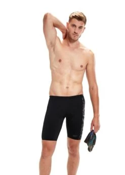 Speedo HyperBoom Panel Jammer - Black/ Oxid Grey/ USA Charcoal