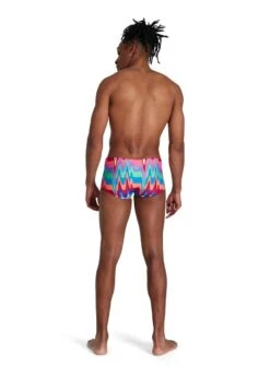 Speedo Rainbow Wave 17cm Training Brief - Magenta/ Pink/ Ultraviolet/ Pool