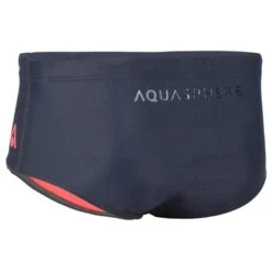 Aqua Sphere Men's Essentials 14cm Briefs - Dark Grey / Coral -Swimming Gear Shop tumbnail 80df46fe 6e9c 4bad 8c8f d6cb85e4fc1f