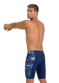 Arena Hero Camo Jammer - Navy/Green Lake