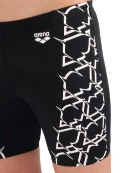Arena Swim Graphic Mid Jammer - Black -Swimming Gear Shop tumbnail bf0d558d ca3c 4956 b129 0670fdaa7c53