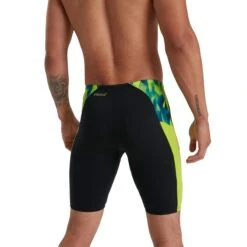 Speedo Men's Eco Endurance+ Splice Jammer - Black/ Lime/ Nordic Teal -Swimming Gear Shop tumbnail c3556dc0 7117 492c a441 a4aec9086016