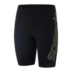 Speedo Boom Logo Placement Jammer - Black/ Bright Zest -Swimming Gear Shop tumbnail d010b339 0c0e 4576 9d02 71443403a5a8