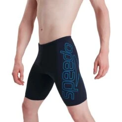 Speedo Boom Logo Placement Jammer - True Navy/ Bondi Blue -Swimming Gear Shop tumbnail d536d6c7 9836 425a b5ca 59b119dd28a8