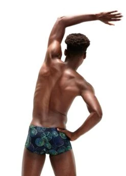 Speedo Allover Digital 17cm Briefs - Jellyfish Glows