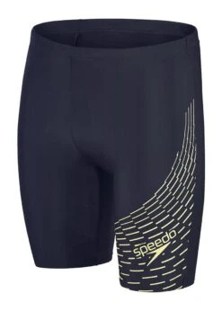 Speedo Medley Logo Jammer - Navy/Green -Swimming Gear Shop tumbnail f816f2d7 49f6 419e a206 31ba7b1d81cc