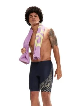 Speedo Medley Logo Jammer - Navy/Green -Swimming Gear Shop tumbnail ff756bd0 8e45 43bc a054 06515e7bb579